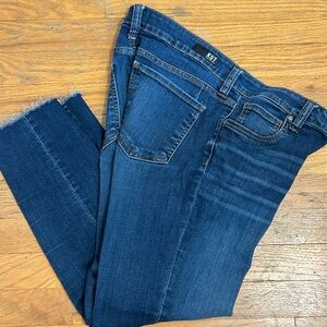 Kut from the Kloth‎ Cropped Ankle Length Denim Blue Jeans Size 12